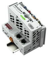750-8101 - WAGO - 750-8101 - Controller, PFC100, 24 VDC, Light Grey, DIN Rail, IP20, 750 Series