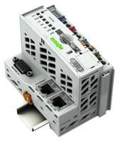 750-8102 - WAGO - 750-8102 - Controller, PFC100, 24 VDC, Light Grey, DIN Rail, IP20, 750 Series