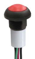 MPP12-6B202MM1CAS05L00-S001 - MULTICOMP PRO - MPP12-6B202MM1CAS05L00-S001 - Pushbutton Switch, Non-Illuminated, MP Pushbutton Switches Round-Flat, 13.6 mm, SPST, Off-(On)