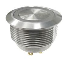 MPM22-A02FN-0-JR-0V - MULTICOMP PRO - MPM22-A02FN-0-JR-0V - Pushbutton Switch, MP Pushbutton Switches Round-Flat, 22.2 mm, SPST-NO-DM, Off-(On), Round Flat