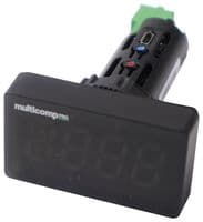 MP-335RTD-01 - MULTICOMP PRO - MP-335RTD-01 - Panel meter, Current, 4 digit display, Range -200 to +850 °C, Supply 10 to 30V DC