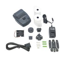 AP1310KIT1 - ABLE SYSTEMS - AP1310KIT1 - Portable Printer Kit, Compact, 384 dpl, 60 mm/s, RS232
