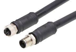 1205010236 - MOLEX - 1205010236 - Sensor Cable, M12, Micro-Change Receptacle, Micro-Change Plug, 4 Positions, 5 m, 16.4 ft