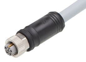 1205000300 - MOLEX - 1205000300 - Sensor Cable, M12, Micro-Change Receptacle, Free End, 5 Positions, 1 m, 3.28 ft