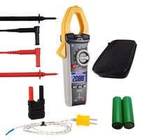 P06232009Z - MULTIMETRIX - P06232009Z - AC Clamp Meter, 600 VAC/DC, 400A, 40 Mohm, 225mm Length, 75mm Width, 35mm Height
