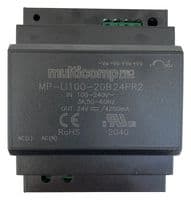 MPKHS-A50    2.1DEGC/W - MULTICOMP PRO - MPKHS-A50    2.1DEGC/W - Heat Sink, 2.1 °C/W, DIN Rail, 50 mm, 80 mm, 50 mm