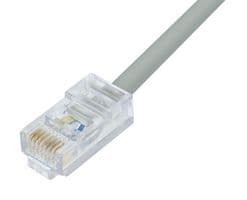 TRD450CR-1 - L-COM - TRD450CR-1 - Ethernet Cable, Cat5e, RJ45 Plug to RJ45 Plug, UTP (Unshielded Twisted Pair), Grey, 304.8 mm