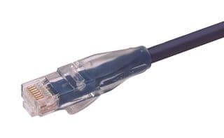 TRD695BL-40 - L-COM - TRD695BL-40 - Ethernet Cable, Cat6, RJ45 Plug to RJ45 Plug, UTP (Unshielded Twisted Pair), Blue, 12.2 m, 40 ft