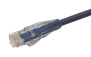 TRD695BL-50 - L-COM - TRD695BL-50 - Ethernet Cable, Cat6, RJ45 Plug to RJ45 Plug, UTP (Unshielded Twisted Pair), Blue, 15.2 m, 50 ft