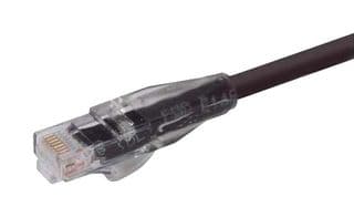 TRD695BLK-75 - L-COM - TRD695BLK-75 - Ethernet Cable, Cat6, RJ45 Plug to RJ45 Plug, UTP (Unshielded Twisted Pair), Black, 22.9 m, 75 ft