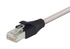 TRD695SCR-15 - L-COM - TRD695SCR-15 - Ethernet Cable, Cat6, RJ45 Plug to RJ45 Plug, Grey, 4.6 m, 15 ft