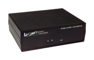 LC-SNSW-C6 - L-COM - LC-SNSW-C6 - Switch, 3 Ports, Gigabit Ethernet, Desktop, RJ45 x 3, 10Mbps, 100Mbps, 1Gbps, 10Gbps