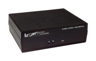 LC-SNSW-C6-L - L-COM - LC-SNSW-C6-L - Switch, 3 Ports, Gigabit Ethernet, Desktop, RJ45 x 3, 10Mbps, 100Mbps, 1Gbps, 10Gbps