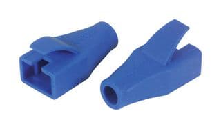MPC45D50-BLU - L-COM - MPC45D50-BLU - Connector Accessory, Blue, Snagless Boot, L-Com TDS8PC5 & TDS8PC6 Series Shielded RJ45 Plugs