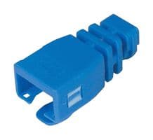 TDS8CVR-BL - L-COM - TDS8CVR-BL - Connector Accessory, Strain Relief Boot, L-Com TDS8 Series RJ45 Plugs, PP (Polypropylene)