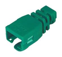 TDS8CVR-GN - L-COM - TDS8CVR-GN - Connector Accessory, Strain Relief Boot, L-Com TDS8 Series RJ45 Plugs, PP (Polypropylene)