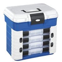 MP012223 - MULTICOMP PRO - MP012223 - Tool Case, w/Drawer, 420mm W x 303mm D x 400mm H, Polypropylene, Top Seat, 1 Top & 4 Bottom Boxes