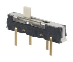 CSS-1302MC - NIDEC COMPONENTS - CSS-1302MC - Slide Switch, Compact, SP3T, Through Hole, CSS Series, 100 mA