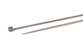111-00824 T50R-PA46-GY - HELLERMANNTYTON - 111-00824 T50R-PA46-GY - Cable Tie, Nylon 4.6 (Polyamide 4.6), Grey, 202 mm, 4.6 mm, 50 mm, 225 N