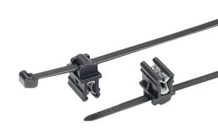 156-05904 T50ROSEC10-PA66HS/PA66HIRHS-BK - HELLERMANNTYTON - 156-05904 T50ROSEC10-PA66HS/PA66HIRHS-BK - CABLE TIE, 200MM, NYLON 6.6 HS/HIR, 225N