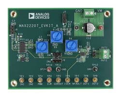 MAX22207EVKIT# - ANALOG DEVICES - MAX22207EVKIT# - Evaluation Kit, MAX22207ATC+, Brushed DC Motor Driver, Power Management - Motor Control