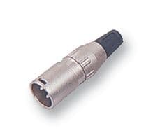 701-0500 - DELTRON COMPONENTS - 701-0500 - XLR Connector, 5 Contacts, Plug, Cable Mount, Silver Plated Contacts, Metal Body, 7000