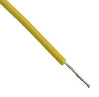 33201 YL005 - ALPHA WIRE - 33201 YL005 - Wire, PTFE, Yellow, 32 AWG, Solid, 100 ft