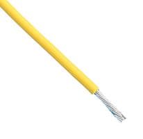SPC00453A006 25M - BRAND REX - SPC00453A006 25M - Wire, Stranded, Equipment, PTFE, Yellow, 20 AWG, 19 x 0.2mm, 82 ft