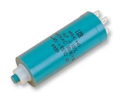 MR/P/440/4/C - LCR COMPONENTS - MR/P/440/4/C - Motor Run Capacitor, Metallized PP, Can, 4 µF, ± 10%, Stud Mount - M8, 440 V