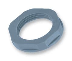 53119000 - LAPP - 53119000 - Locknut, SkintopĀ® GMP-GL-M, Hexagonal, 17 mm AF, Silver Grey, M12 x 1.5, Polyamide, 5 mm