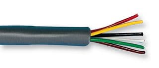 1172C SL001 - ALPHA WIRE - 1172C SL001 - Multicore Cable, Control, Unscreened, 2 Core, 22 AWG, 0.35 mm², 1000 ft, 304.8 m