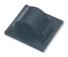 151-13600 RB8-PA66-BK - HELLERMANNTYTON - 151-13600 RB8-PA66-BK - Fastener, RB Series Flat Design, Adhesive Backed Cable Clamp, Nylon 6.6 (Polyamide 6.6), Black