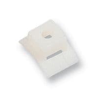 151-27019 LKC-PA66-NA - HELLERMANNTYTON - 151-27019 LKC-PA66-NA - Cable Tie Mount, Type 151-27019, Screw, 5.5 mm, Natural, Nylon (Polyamide), 25 mm, 17 mm