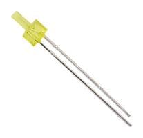 L-13YD - KINGBRIGHT - L-13YD - LED, Low Power, Yellow, Through Hole, 2mm, 20 mA, 2.1 V, 588 nm