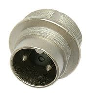 09 0107 00 03 - BINDER - 09 0107 00 03 - Circular Connector, Miniature Circular Connector, 723 Series, Panel Mount Receptacle, 3 Contacts