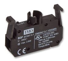 B3F - IMO PRECISION CONTROLS - B3F - Switch Accessory, Lamp Holder, BA9s, 440VAC/DC