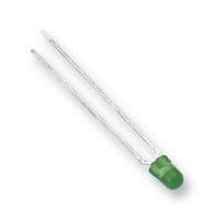 TLLG4400 - VISHAY - TLLG4400 - LED, Green, Through Hole, T-1 (3mm), 2 mA, 2.4 V, 575 nm