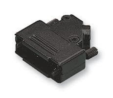 MHD45ZK-25-BK-K - MH CONNECTORS - MHD45ZK-25-BK-K - D Sub Backshell, Black, MHD45ZK, DB, 45°, Zinc Body
