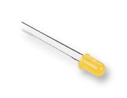 TLHY5405 - VISHAY - TLHY5405 - LED, Yellow, Through Hole, T-1 3/4 (5mm), 20 mA, 2.4 V, 585 nm