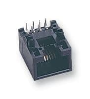 95501-2881 - MOLEX - 95501-2881 - Modular Connector, RJ45 Jack, 1 x 1 (Port), 8P8C, Cat3, Through Hole Mount