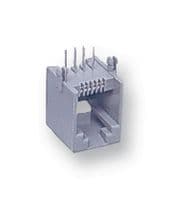 52018-6616 - MOLEX - 52018-6616 - Modular Connector, Modular Jack, 1 x 1 (Port), 6P6C, Through Hole Mount
