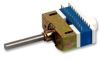 08-1344 - ELMA - 08-1344 - Rotary Switch, 4 Position, 3 Pole, 30 °