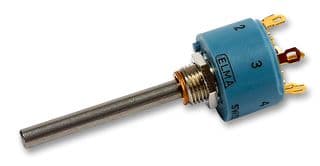 01-1104 - ELMA - 01-1104 - Rotary Switch, 6 Position, 1 Pole, 60 °
