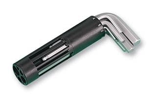 08BS0BK3AS3K - DURATOOL - 08BS0BK3AS3K - Hex Key Set, Ball-End, 2mm to 10mm, 8 Pieces