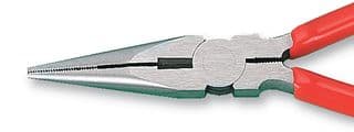 2021-01 - DURATOOL - 2021-01 - Plier, Long Nose, Serrated Jaw, With Side Cutter, 160mm Length