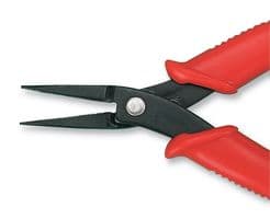 908-102-F - DURATOOL - 908-102-F - Length Long Nose Pliers, 150mm, Serrated Jaw