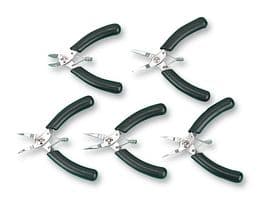 1PK-5015 - DURATOOL - 1PK-5015 - Plier Set, 5 Pieces, Cutter, Flat Nose, Bent Nose, Round Nose & Needle Nose Pliers
