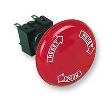 A165E-M-02 - OMRON INDUSTRIAL AUTOMATION - A165E-M-02 - Emergency Stop Switch, DPST-NC, Solder, 5 A, 125 V, 30 V