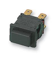 H8350ABAAAT - BULGIN / PARTNER STOCK - H8350ABAAAT - Pushbutton Switch, 8300 Series, DPST, On-Off, Rectangular, Black