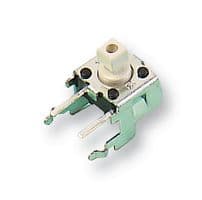 B3F-3150 - OMRON - B3F-3150 - Tactile Switch, B3D Series, Side Actuated, Through Hole, Plunger for Cap, 100 gf, 50mA at 24VDC